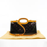 thumbnail ROXBURY DRIVE HANDBAG MONOGRAM PATENT CHERRY GHW - L'UXE LINK