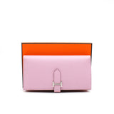 thumbnail bearn long wallet in epsom X9 phw U stamp - L'UXE LINK