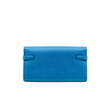 thumbnail kelly long wallet 7w blue phw o stamp - L'UXE LINK