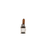 thumbnail H heure XS black crocodile strap with diamonds rrp8240 - L'UXE LINK