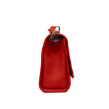 thumbnail medium top handle click Label Shoulder Bag in calfskin orangered light ghw seri 23