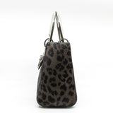 thumbnail lady dior medium lepard print horse fur phw - L'UXE LINK
