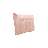 thumbnail deauville clutch in fabric pink seri 29 - L'UXE LINK