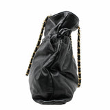 thumbnail tote bag calfskin black ghw - L'UXE LINK