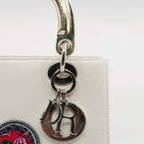 thumbnail dior lady medium white with stamp - L'UXE LINK