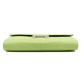 thumbnail constance to go crocodile R9 jaune bourgeon phw Z stamp - L'UXE LINK
