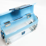 thumbnail mini baguette trunk with strap blue phw rrp 6900 - L'UXE LINK