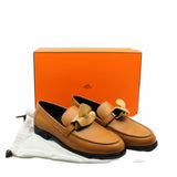 thumbnail loafer kelly buckle brown phw #37 - L'UXE LINK