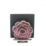 thumbnail flower diamonds side chain bag - L'UXE LINK