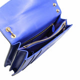 thumbnail SERPENTI DOUBLE FLAP CHAIN BAG BLUE GHW - L'UXE LINK