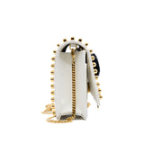 thumbnail karlito wallet with chain white - L'UXE LINK
