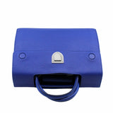 thumbnail Diorever Handbag Medium Leather Blue PHW - L'UXE LINK