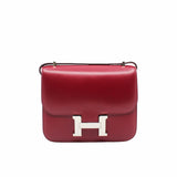 thumbnail constance 19 tadelakt rubis b5 red phw z stamp - L'UXE LINK