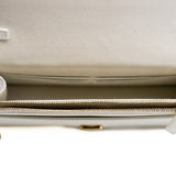 thumbnail karlito wallet with chain white - L'UXE LINK