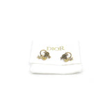 thumbnail j'a dior circle heart pandent earring in ghw - L'UXE LINK