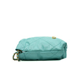 thumbnail small 22 in leather lake green ghw #E757 - L'UXE LINK