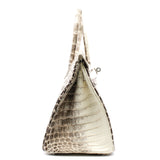 thumbnail BIRKIN 30 BLANC HIMALAYA NILOTICUS CROCODILE phw stamp T - L'UXE LINK