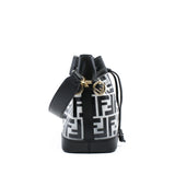 thumbnail MON TRESOR MINI BUCKET BAG PVC BLACK GHW - L'UXE LINK