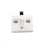 thumbnail pop h earring grey with phw - L'UXE LINK