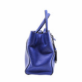 thumbnail 2JOURS BAG LEATHER PETITE SMALL BLUE PHW - L'UXE LINK