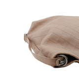 thumbnail tote beige grey leather Serial 24 - L'UXE LINK