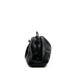 thumbnail mini pouch in leather black - L'UXE LINK