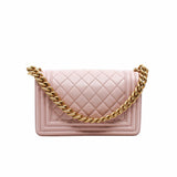 thumbnail leboy mini lamb skin pink ghw seri 24 - L'UXE LINK