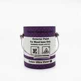 thumbnail Paint Can leaher white mix purple phw - L'UXE LINK
