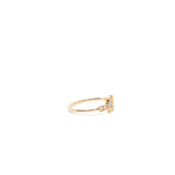 thumbnail t wire diamond ring in 18k rg #4.5 rrp 4150 - L'UXE LINK