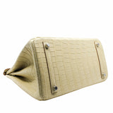 thumbnail birkin 30 alligator in vannile Y1 phw Zstamp - L'UXE LINK