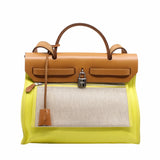 thumbnail herbag 31cm yellow z stamp phw - L'UXE LINK