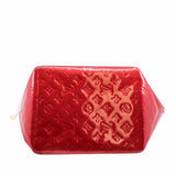 thumbnail Bellevue Handbag Monogram Vernis Petent Leather In Red - L'UXE LINK