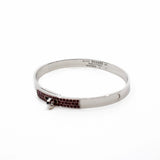 thumbnail kelly bracelet with rhodolites in 18k wg #SH 18A009859 - L'UXE LINK