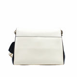 thumbnail Diorling Shoulder Bag Medium Leather  White/Black GHW - L'UXE LINK