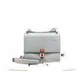 thumbnail KANI SIDE BAG SMALL WITH A CHARM BLUE PHW - L'UXE LINK