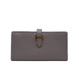 thumbnail bearn long wallet in epsom etain ghw C stamp - L'UXE LINK