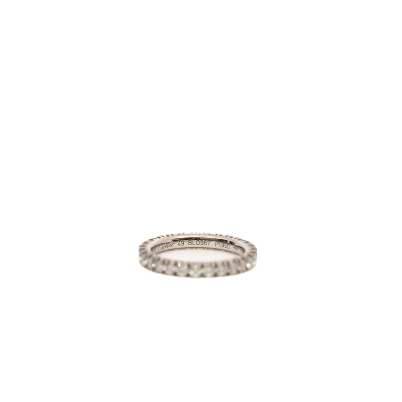 ETINCELLE DE cartier wedding diamond ring in pt950 #49 seri blo967