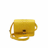 thumbnail box  small snake leather yellow ghw - L'UXE LINK
