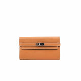 thumbnail kelly wallet gold epsom phw - L'UXE LINK