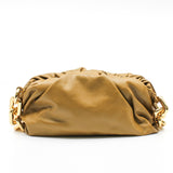 thumbnail chain pouch bag brown ghw - L'UXE LINK