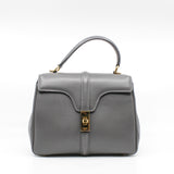 thumbnail 16 Top Handle Bag Small calfskin Grey GHW - L'UXE LINK