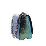 thumbnail twist chain bag crocodile green phw - L'UXE LINK