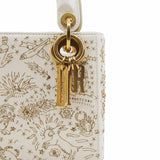 thumbnail lady dior mini white crystal GHW - L'UXE LINK