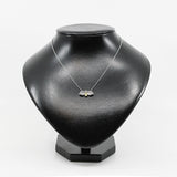 thumbnail PT18Y OVAL DI.40FVY MD FIREFLY PENDANT NECKLACE - L'UXE LINK