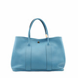 thumbnail garden party 36cm leather blue - L'UXE LINK