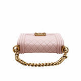 thumbnail leboy mini lamb skin pink ghw seri 24 - L'UXE LINK