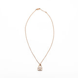 thumbnail constance full diamond necklace in 18k rg - L'UXE LINK