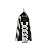 thumbnail infinity saddle mini black and white - L'UXE LINK