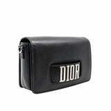 thumbnail jadior side bag leather black phw - L'UXE LINK