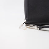 thumbnail men long wallet with strap leather black phw - L'UXE LINK